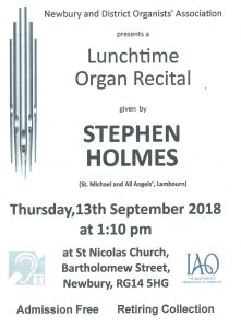 Organ Recital Newbury